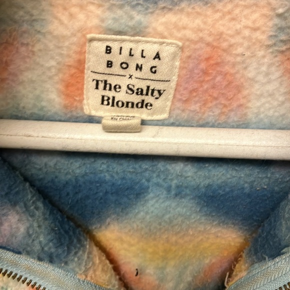 Billabong Surfiside Cozy Fleece Cropped Jacket. - Picture 6 of 6